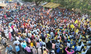 श्री फग्गन सिंह कुलस्ते के नामांकन में  उमड़ा सैलाब
