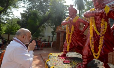 भारत सरकार के गृह मंत्री श्री अमित शाह जी प्रवास के दौरान जबलपुर पहुंचे