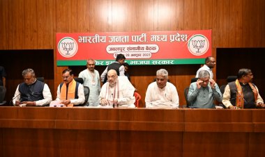 केंद्रीय गृह एवं सहकारिता मंत्री श्री अमित शाह जी ने आगामी विधानसभा और लोकसभा चुनाव में पार्टी को प्रचंड विजय दिलाने का संकल्प दिलाया