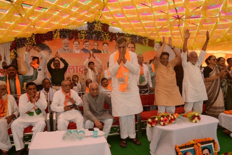 भाजपा के काम ही उसकी पहचान, पार्टी का लक्ष्य देश का विकास :- केंद्रीय मंत्री श्री प्रहलाद पटेल