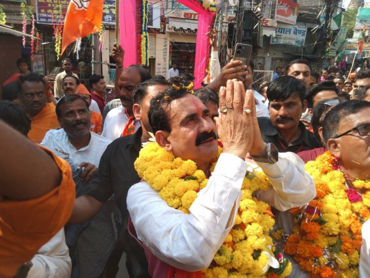 माई कि सौगन्ध आप साथ दो, मै आपको सपनों का दतिया दूंगा :- डॉ. नरोत्तम मिश्रा