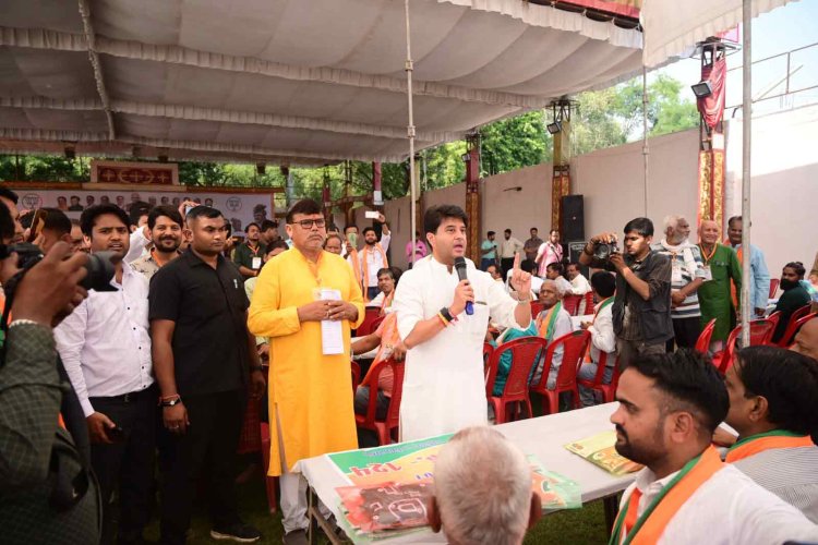 ग्वालियर ने विकास के स्थापित किए नए आयाम :- श्री ज्योतिरादित्य सिंधिया