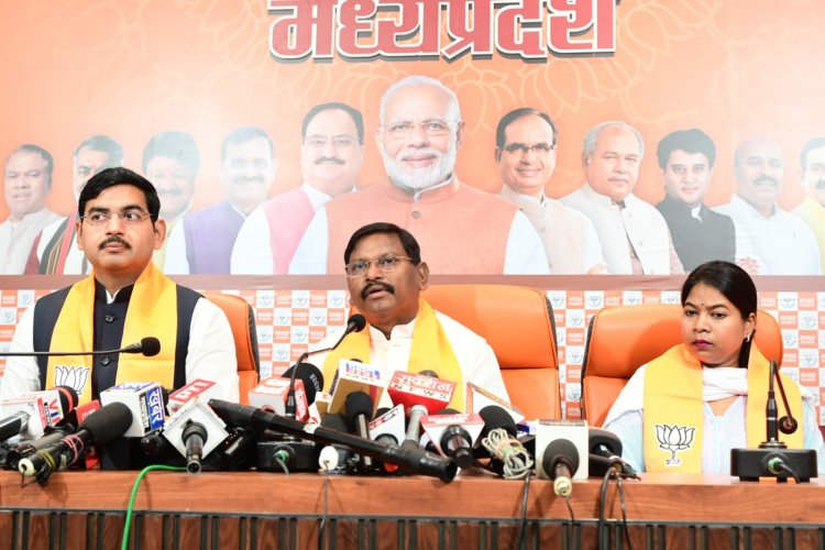 कांग्रेस ने छीना आदिवासियों का हक, भाजपा सरकार ने दिये अधिकार :- केंद्रीय मंत्री श्री अर्जुन मुंडा