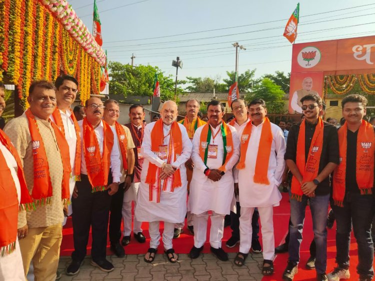 श्री अमित शाह जी के समक्ष रीवा में बसपा के पूर्व प्रत्याशी सहित कई नेता भाजपा में शामिल