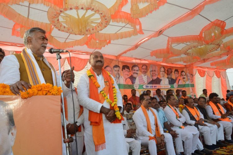 भाजपा के पास देश के विकास का विजन :- केंद्रीय मंत्री प्रहलाद पटेल