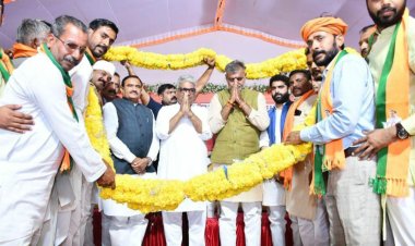 भारतीय जनता पार्टी ने गरीबों को हक देने का काम किया :- केंद्रीय मंत्री भूपेंद्र यादव