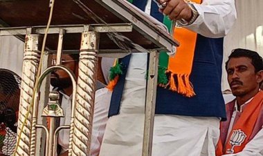 राम मंदिर का विरोध करने वालों को वोट मत देना :- श्री नरेंद्र सिंह तोमर