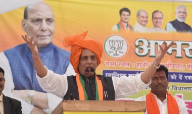 भारत अब कमजोर नहीं, मोदी जी के नेतृत्व में ताकतवर बना देश  :- रक्षा मंत्री श्री राजनाथ सिंह