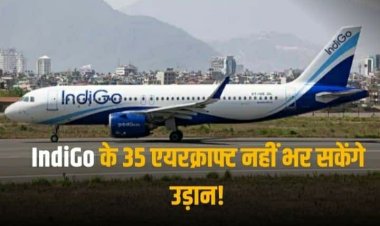 अगली तिमाही में IndiGo के 35 एयरक्राफ्ट नहीं भर सकेंगे उड़ान! क्या हो जाएगा देश में फ्लाइट्स का संकट?