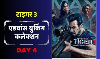 Tiger 3 Advance Booking Collection Day 4: चौथे दिन की एडवांस बुकिंग में 'टाइगर 3' की दमदार कमाई! Salman Khan की फिल्म ने बटोरे करीब 10 करोड़ नोट