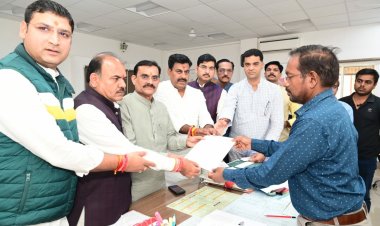 भाजपा कार्यकर्ताओं पर दर्ज कराए झूठे प्रकरण :- श्री विष्णुदत्त शर्मा