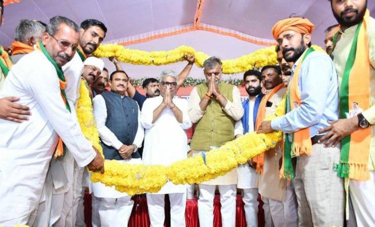 भारतीय जनता पार्टी ने गरीबों को हक देने का काम किया :- केंद्रीय मंत्री भूपेंद्र यादव