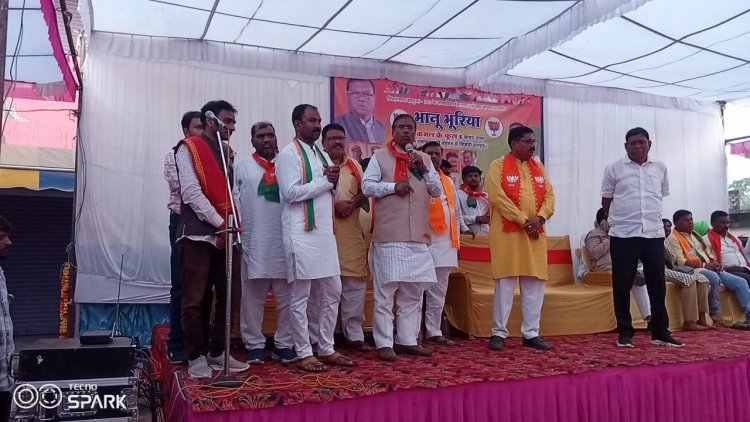 आप भाजपा को जिताइये, रुके काम पूरे कराने की जिम्मेदारी मेरी :- केंद्रीय मंत्री श्री फग्गनसिंह कुलस्ते