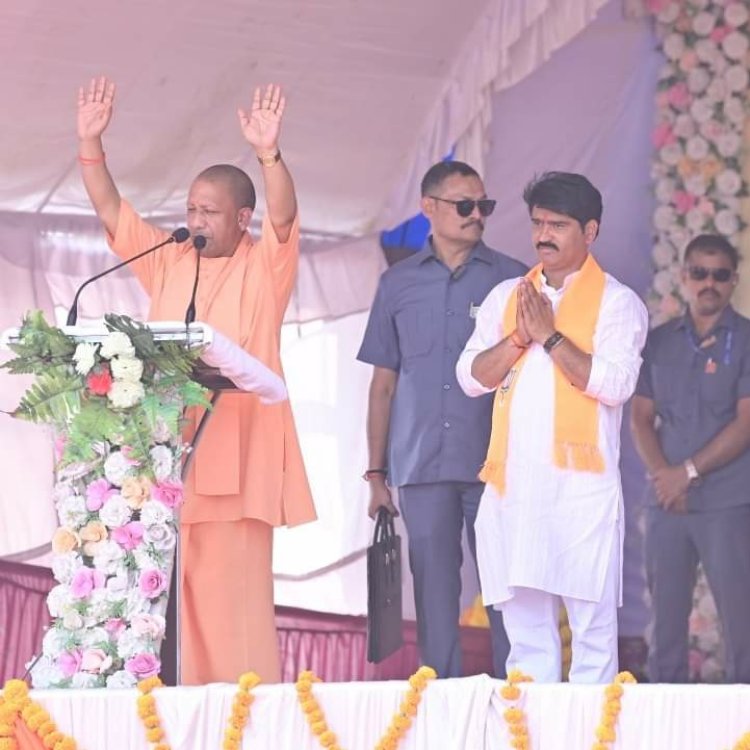 भारतीय जनता पार्टी जनता के संकट की साथी है :- श्री योगी आदित्यनाथ