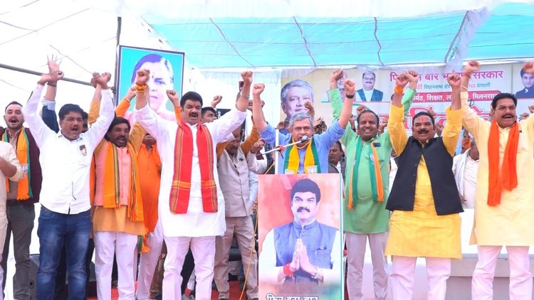 कांग्रेस ने सभी वर्गों को सिर्फ ठगने का काम किया :- श्री अश्विनी वैष्णव