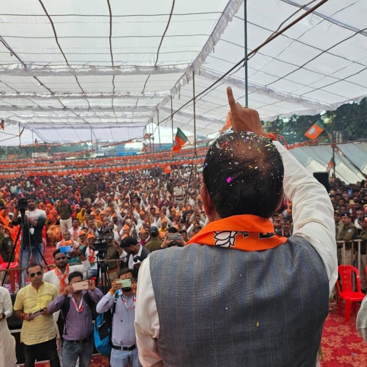 मुख्यमंत्री चौहान की जनसभाओं में उमड़ रहा जनसैलाब, सभाओं में हो रही मामा-मामा की गूंज