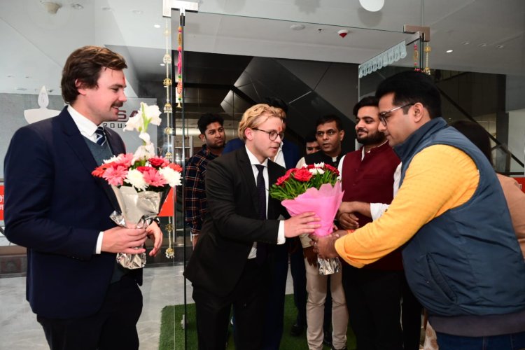 भाजपा को जानो अभियान के तहत डेनमार्क के प्रतिनिधिमंडल ने भोपाल पहुंचकर जानी भाजपा की कार्यप्रणाली