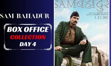 Sam Bahadur Box Office Collection Day 4: 'एनिमल' के आगे 'सैम बहादुर' का हुआ बुरा हाल, मंडे को 5 करोड़ भी नहीं कमा पाई विक्की कौशल की फिल्म, चौथे दिन का कलेक्शन है शॉकिंग