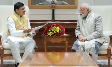 मंत्रिमंडल विस्तार की अटकलें के बीच मुख्यमंत्री डॉ मोहन यादव की प्रधानमंत्री से मुलाकात