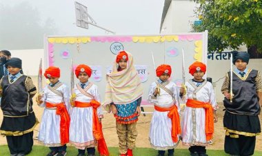 वीर बाल दिवस पर विद्यार्थियों ने शहीद साहेबजादों को दी श्रध्दांजलि