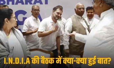 'राहुल गांधी करें I.N.D.I.A गठबंधन का नेतृत्व', नीतीश कुमार ने बैठक में दिया था प्रस्ताव, मिला ये जवाब