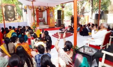 राज्यपाल श्री मंगुभाई पटेल ने राम मंदिर प्राण प्रतिष्ठा समारोह का किया अवलोकन