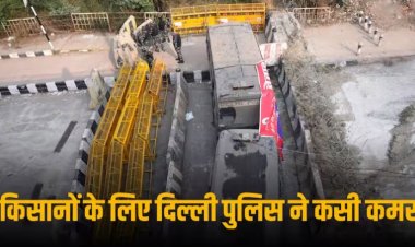 Farmers Protest: दिल्ली की सीमाओं पर बिछाई कीलें, बनाई सीमेंट की दीवारें, प्रदर्शनकारी किसानों को रोकने के लिए क्या है तैयारियां?