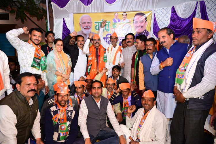 दुनिया में भारत का डंका प्रधानमंत्री श्री नरेंद्र मोदी जी की वजह से बज रहा है :- श्री विष्णुदत्त शर्मा