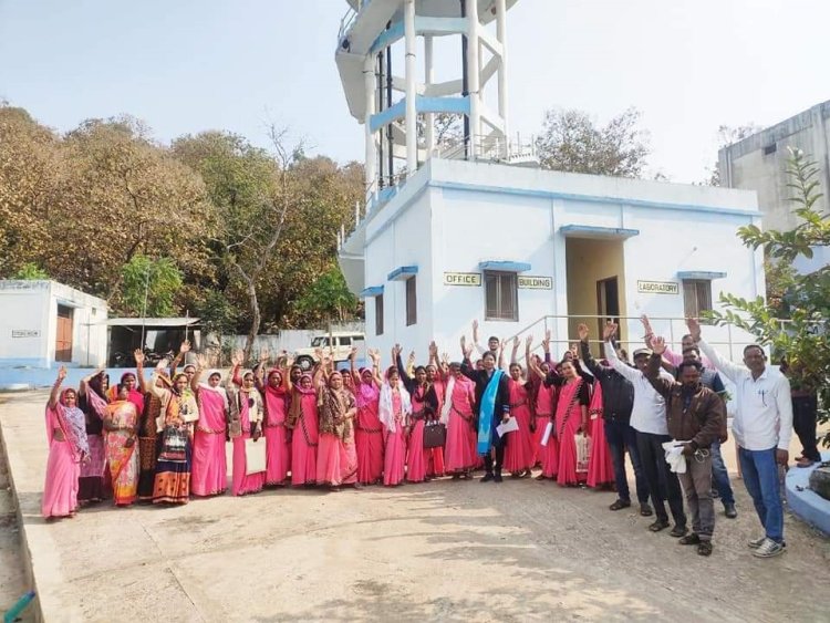 सिवनी के सुदूर दुर्गम आदिवासी बहुल 15 ग्रामों के परिवारों को मिल रहा नल से जल