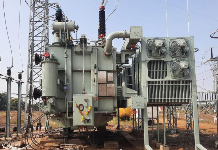 सिंगरौली जिले के डोंगरीताल में ऊर्जीकृत हुआ 50 एम व्ही ए क्षमता का पावर ट्रांसफार्मर