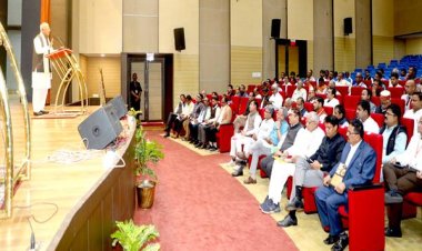 पीड़ितों की सेवा ही परमेश्वर की सच्ची सेवा : राज्यपाल श्री पटेल