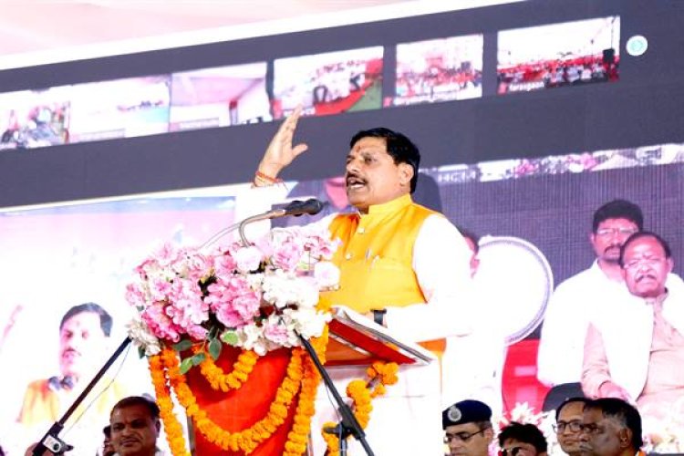 देश के सभी क्षेत्रों में हो रहा विकास : मुख्यमंत्री डॉ. यादव