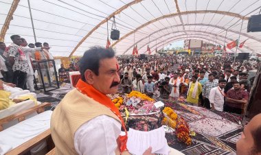 संविधान में कांग्रेस की कभी आस्था नहीं रही - डॉ. नरोत्तम मिश्रा