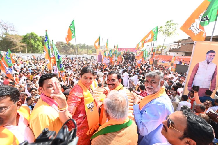 श्री विष्णुदत्त शर्मा के रोड शो में उमडा़ जानसैलाब, मुख्यमंत्री डॉ. मोहन यादव भी हुए शामिल