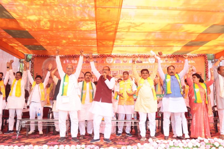 मोदी जी के नेतृत्व में एनडीए का धूमधाम से जीतना तय है  - श्री शिवराज सिंह चौहान