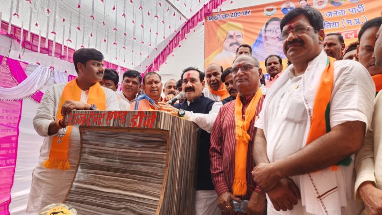 देश की जनता अपना अमूल्य मत इंडी गठबंधन को देकर खराब नहीं करेगी  - डॉ. नरोत्तम मिश्रा