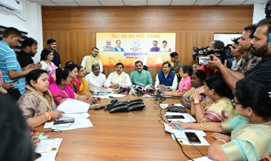 नारी शक्ति वंदन को चरितार्थ करता हुआ भाजपा का महिला वार रूम - डॉ. मोहन यादव