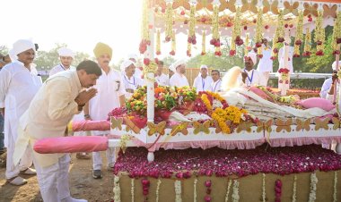 मुख्यमंत्री डॉ. मोहन यादव ने श्रद्धेय राजमाता माधवी राजे सिंधिया जी की पार्थिव देह के दर्शन कर उनके चरणों में श्रद्धा सुमन अर्पित किए