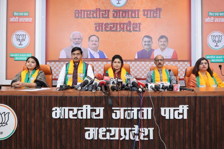 सोनिया, प्रियंका सहित कांग्रेसियों की चुप्पी क्या पटवारी के बयान पर मौन सहमति है  - श्रीमती कृष्णा गौर