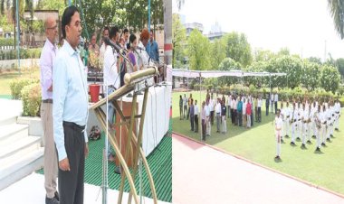 मंत्रालय में हुआ राष्ट्र-गीत "वंदे-मातरम" एवं राष्ट्र-गान "जन-गण-मन" का सामूहिक गायन