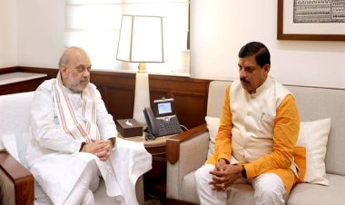 मुख्यमंत्री डॉ. यादव ने "एक पेड़ मां के नाम" अभियान के शुभारंभ के लिए केंद्रीय मंत्री श्री शाह को दिया निमंत्रण