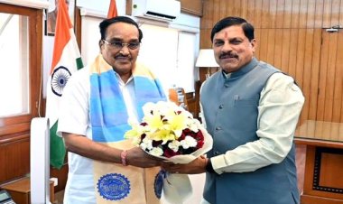 मुख्यमंत्री डॉ. यादव की केंद्रीय मंत्री श्री पाटिल से भेंट