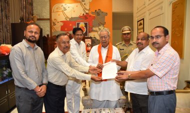 रायपुर : राज्यपाल श्री हरिचंदन को रथ यात्रा के लिए दिया गया आमंत्रण