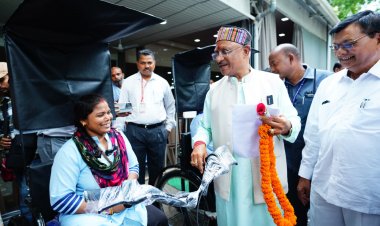 रायपुर : दिव्यांगता कमजोरी नही, मन के हौसले से जीवन की उड़ान