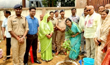 "एक पेड़ माँ के नाम" अभियान में प्रधानमंत्री श्री मोदी का प्रकृति सेवा और माँ के सम्मान का अनुकरणीय भाव है - राज्य मंत्री श्रीमती सिंह