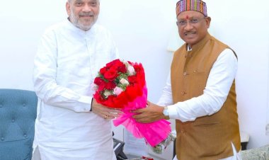 छत्तीसगढ़ के विकास और सुरक्षा के मुद्दे पर मुख्यमंत्री साय की केंद्रीय गृहमंत्री से हुई महत्वपूर्ण मुलाकात