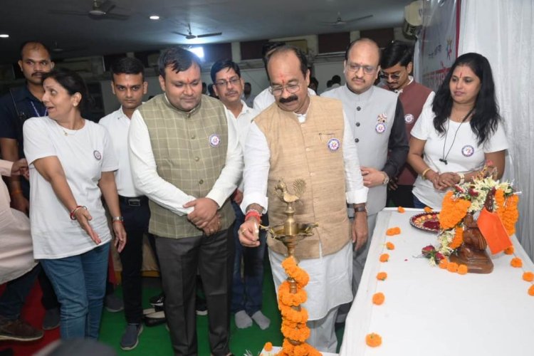 रायपुर : उप मुख्यमंत्री श्री अरुण साव ने मेगा ब्लड डोनेशन कैंप का किया शुभारंभ