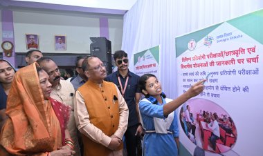 रायपुर : मुख्यमंत्री श्री विष्णुदेव साय संकुल स्तरीय मेगा पालक-शिक्षक सम्मेलन ग्राम बंदरचुआँ में हुए शामिल