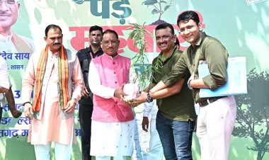 रायपुर : ‘एक पेड़ महतारी के नाम’ महाभियान का शुभारंभ