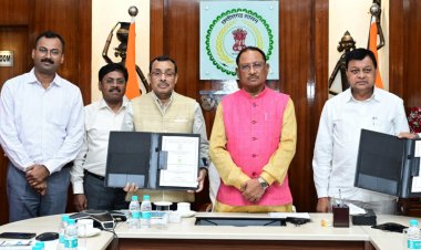 रायपुर : मुख्यमंत्री श्री विष्णु देव साय और उद्योग मंत्री श्री लखन लाल देवांगन की उपस्थिति में आज छत्तीसगढ़ में भारतीय विदेश व्यापार संस्थान कोलकाता...